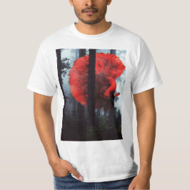 Mannen van bosvissen t-shirt