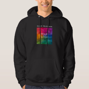 Mannen van de bedrijfs Logo van het dubbel-gesteun Hoodie