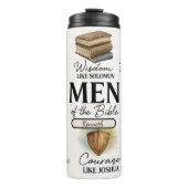 Mannen van de Bible Virtue Collage Thermosbeker (Voorkant)