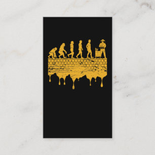 Mannen van de bijenteelt visitekaartje