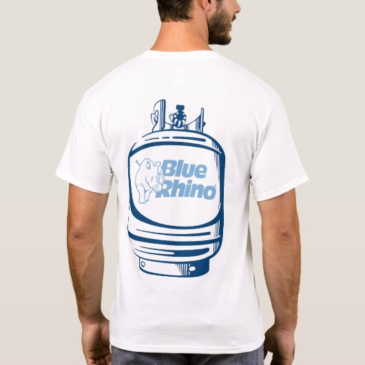 Mannen van de blauwe Rijn "Tank" T-shirt (Achterkant)
