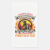 Mannen van de brandweer servet (Voorkant)