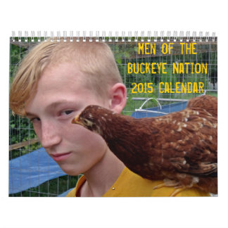Mannen van de Buckeye Nation 2015 Calendar Kalender