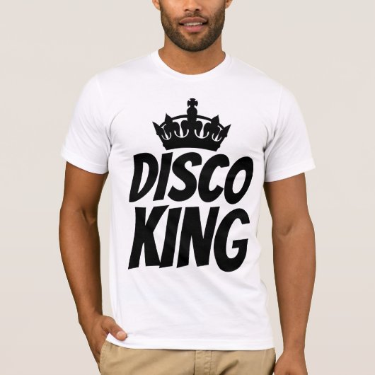  Mannen van de DISCO-KOP T-shirts (Voorkant)