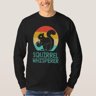 Mannen van de eekhoorn Whisperer Squirrel Vrouwen T-shirt