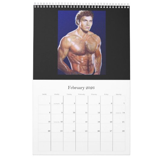 Mannen van de kunst kalender (Feb 2026)