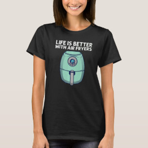 Mannen van de luchtveter Vrouwen koken kaken koken T-shirt