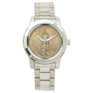 Mannen van de soort St. Gaudens (Double Eagle Gold Horloge