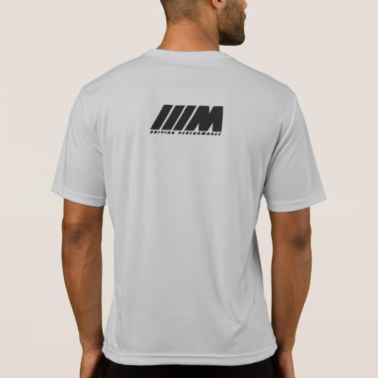 Mannen van de sport — Tek-concurrent T-Shirt (Achterkant)