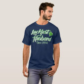 Mannen van de St. Patricks Day Gift Marriage Jubil T-shirt (Voorkant volledig)