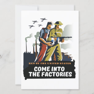 Mannen van de Verenigde Staten, WW2-poster