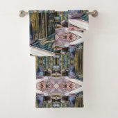 Mannen van de woestijn, geschenken van het Zee Bad Handdoek (Insitu)