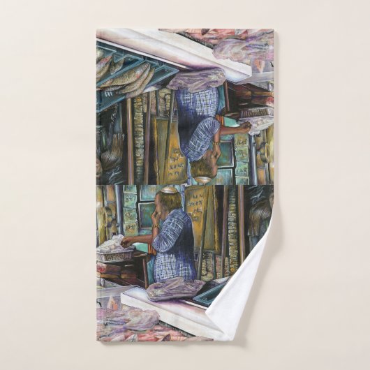 Mannen van de woestijn, geschenken van het Zee Bad Handdoek (Handdoek)