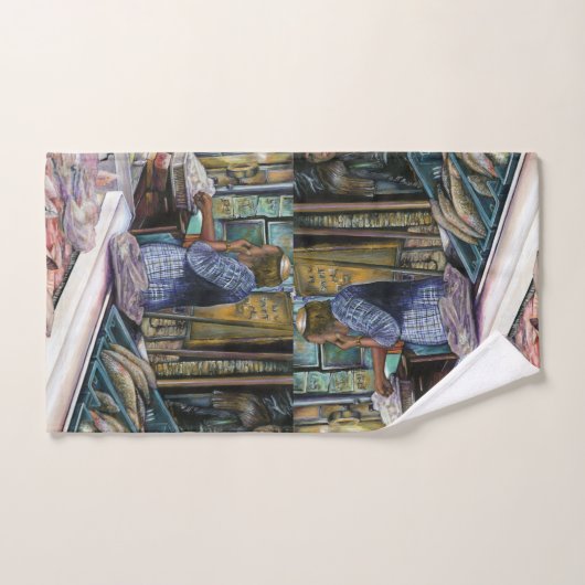 Mannen van de woestijn, geschenken van het Zee Bad Handdoek (Handdoek)