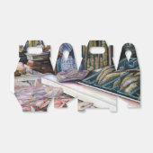 Mannen van de woestijn, geschenken van het Zee Bedankdoosjes (Uitgevouwen)