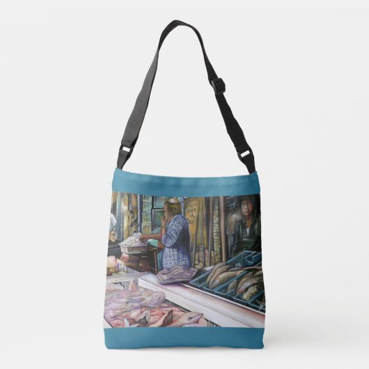 Mannen van de woestijn, Gifts of the Zee, Jeruzale Crossbody Tas (Achterkant)