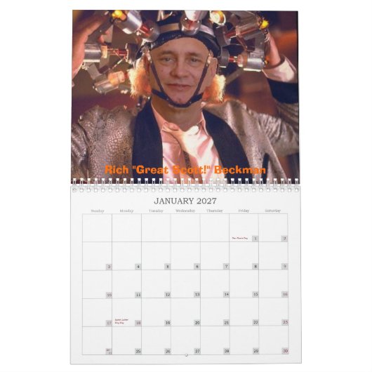 Mannen van de woestijn kalender (Jan 2027)