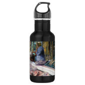 Mannen van de woestijn, van het Zee Jeruzalem Waterfles (Voorkant)