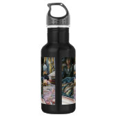 Mannen van de woestijn, van het Zee Jeruzalem Waterfles (Achterkant)