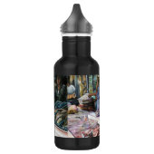 Mannen van de woestijn, van het Zee Jeruzalem Waterfles (Links)