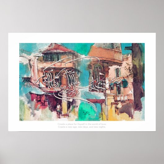 Mannen van Diyare ishq ش قداعی ,14888ر ,14808Herst Poster (Voorkant)