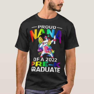 Mannen van een 2022 PreK Afstuderen unicorn T-shirt