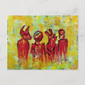 "Mannen van een bepaalde smaak" Briefkaart (Voorkant)