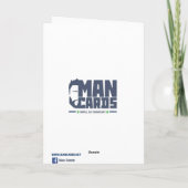 Mannen van eer - groet bedankkaart (Achterkant)