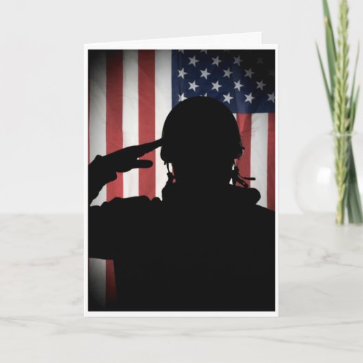 Mannen van eer - groet bedankkaart (Voorkant)