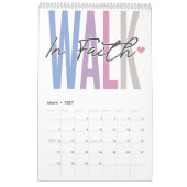Mannen van geloofsovertuiging positief inspirerend kalender (Mar 2027)