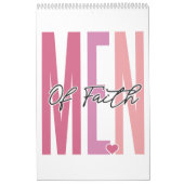 Mannen van geloofsovertuiging positief inspirerend kalender (Hoes)