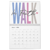 Mannen van geloofsovertuiging positief inspirerend kalender (Mar 2026)