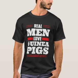 Mannen van Guinee houden van Rodent Pet Fuzzy Fury T-shirt