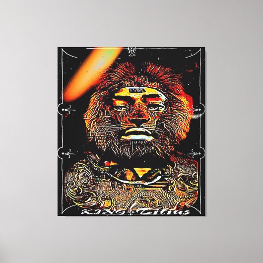 Mannen van het geachte parlementslid: KTJ 03 Canvas Afdruk (Voorkant)