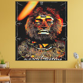 Mannen van het geachte parlementslid: KTJ 03 Canvas Afdruk (Insitu (Woonkamer))