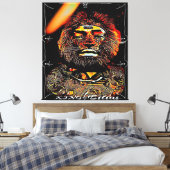 Mannen van het geachte parlementslid: KTJ 03 Canvas Afdruk (Insitu (Slaapkamer))