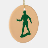 Mannen van het Groene Leger Keramisch Ornament (Rechts)