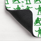 Mannen van het Groene Leger Muismat (Hoek)