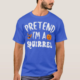 Mannen van het Halloween Costume, I m A Squirrel T-shirt