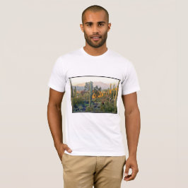 Mannen van het landschap van Cave Creek Tee Shirt