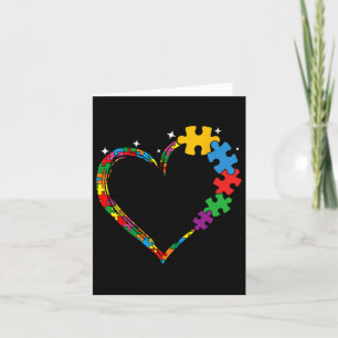 Mannen van het liefdeshart Puzzle Piece Vrouwen Ki Kaart