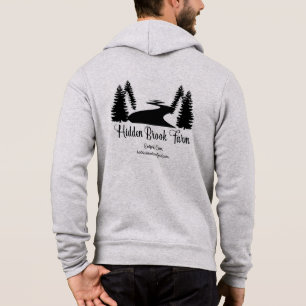 Mannen van het verborgen Boerderij Zip Hoodie