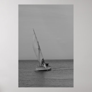 Mannen van het zee poster