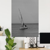 Mannen van het zee poster (Thuiskantoor)