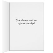 Mannen van homoseksuelen zoenen op de rand (Binnen (Rechts))