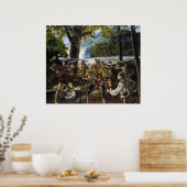 Mannen van Jackson Walker 20 Brave Poster (Keuken)