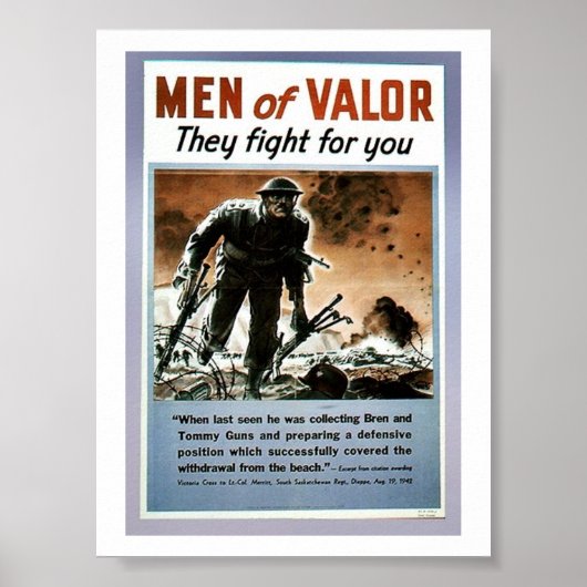 Mannen van kleur poster (Voorkant)