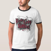 Mannen van Magic City Katten Ringer T T-shirt (Voorkant)