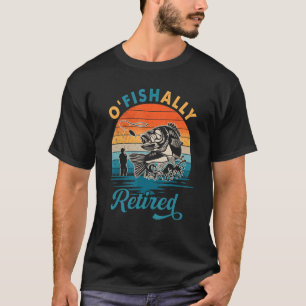 Mannen van opgeruimde retrocessie-papaver, met ing t-shirt