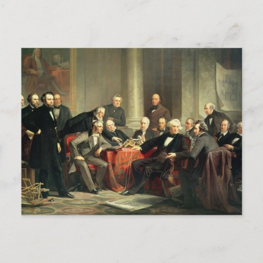 Mannen van Progress Briefkaart (Voorkant)